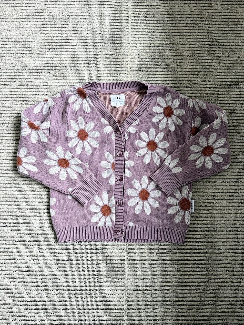 HUX Size 7 Floral Cardigan